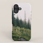 Foggy Green Forest iPhone Case Gallery Image 1