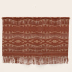 Country Western Pattern in Terracotta Earthtones Wall Hanging Gallery Image 2