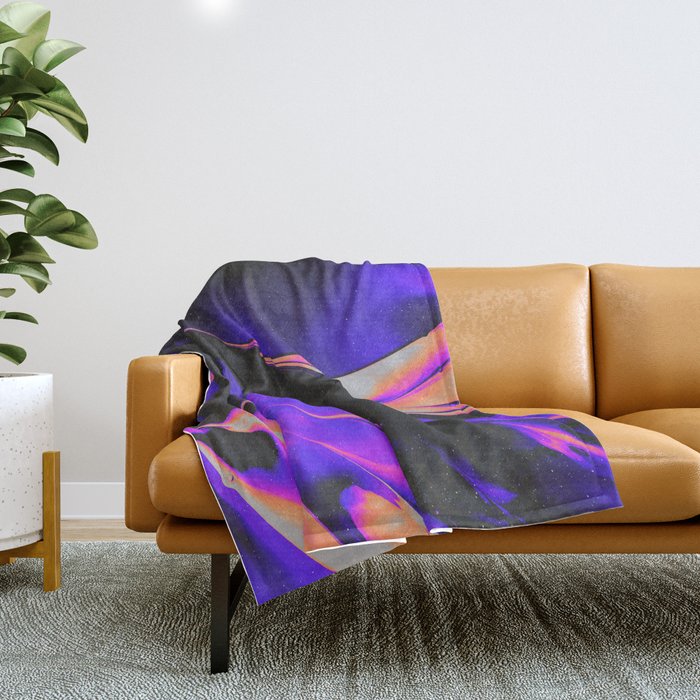 BORDERLINE Throw Blanket Gallery Image 1