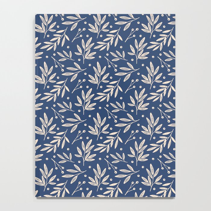 Botanic Pattern - Navy Notebook Gallery Image 4