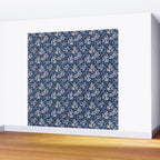 Botanic Pattern - Navy Wall Mural Gallery Image 2
