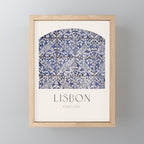 Lisbon Tile Mini Art Print Gallery Image 1