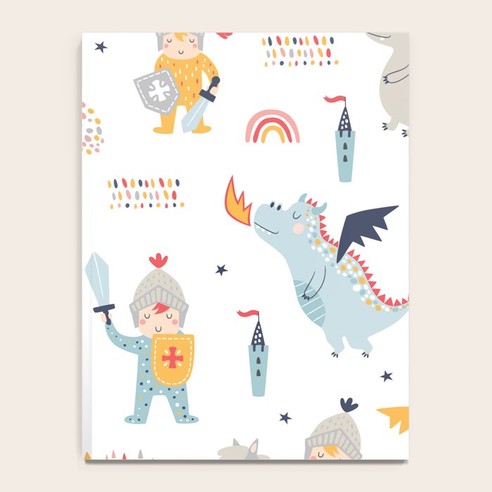 Magical Knight, Dragon & Castle Notebook Gallery Image 4