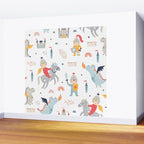 Magical Knight, Dragon & Castle Wall Mural Gallery Image 2
