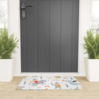 Magical Knight, Dragon & Castle Welcome Mat Gallery Image 3