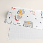 Magical Knight, Dragon & Castle Wrapping Paper Gallery Image 2