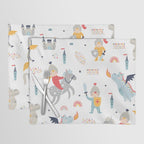Magical Knight, Dragon & Castle Placemat Gallery Image 1
