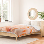 Flamingo & Cactus #society6 #decor #buyart Duvet Cover Gallery Image 2