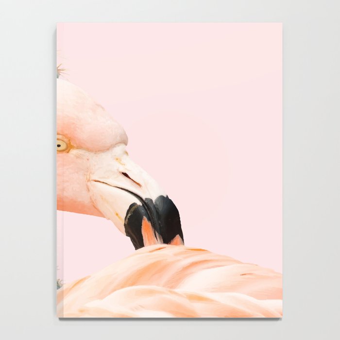 Flamingo & Cactus #society6 #decor #buyart Notebook Gallery Image 4