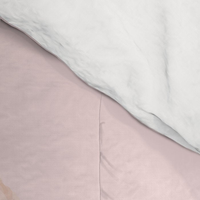 Flamingo & Cactus #society6 #decor #buyart Comforter Gallery Image 4
