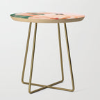 Flamingo & Cactus #society6 #decor #buyart Side Table Gallery Image 1