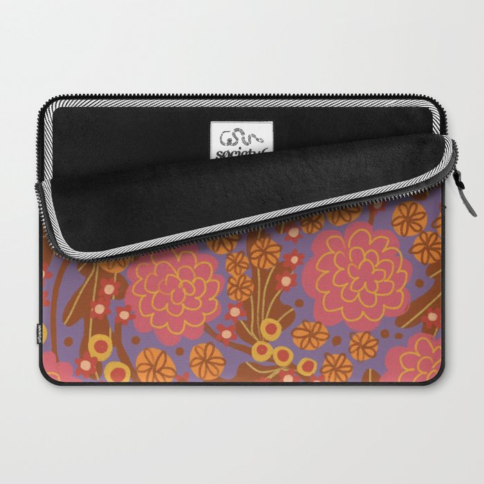 Asters #3 Laptop Sleeve Gallery Image 2