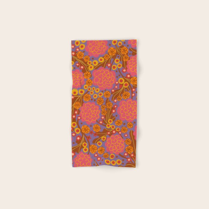 Asters #3 Bath Towel Gallery Image 1