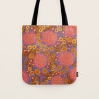 Asters #3 Tote Bag Gallery Image 1