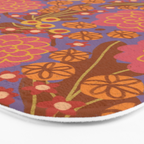 Asters #3 Bath Mat Gallery Image 3