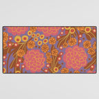 Asters #3 Desk Mat Gallery Image 3