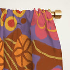 Asters #3 Window Curtain Gallery Image 2