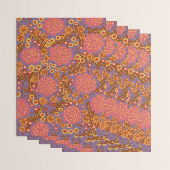 Asters #3 Wrapping Paper Gallery Image 3