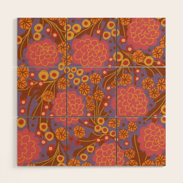 Asters #3 Wood Wall Art Gallery Image 1