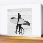 Cool BW Surf Photography Wall Mural Gallery Image 2