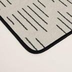 Modern Mudcloth 3, Black on Cream Desk Mat Gallery Image 4