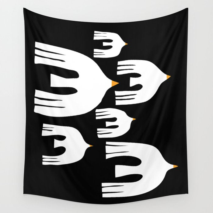 Doves Wall Tapestry Gallery Image 1