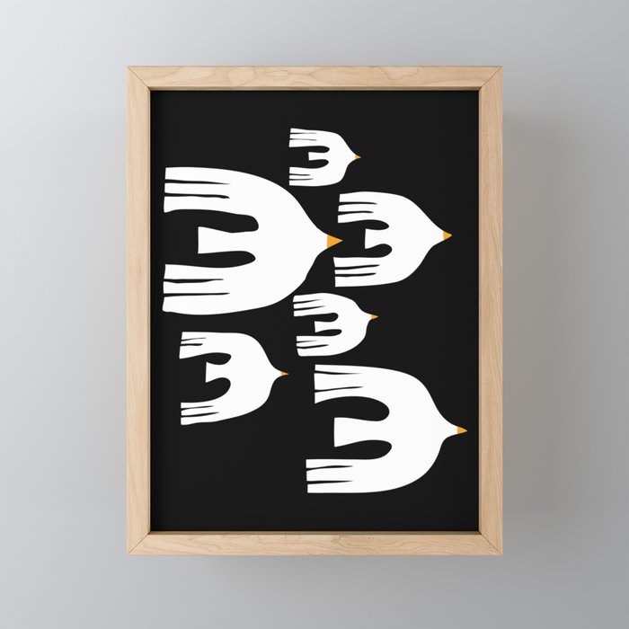 Doves Mini Art Print Gallery Image 1