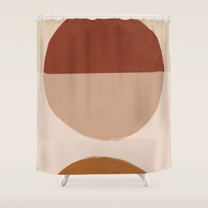 Abstract art, bohemian Shower Curtain Gallery Image 1