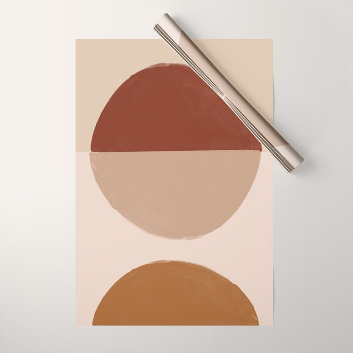 Abstract art, bohemian Wrapping Paper Gallery Image 1