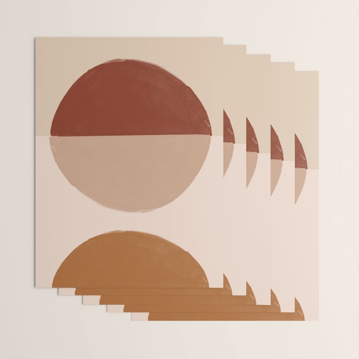 Abstract art, bohemian Wrapping Paper Gallery Image 3