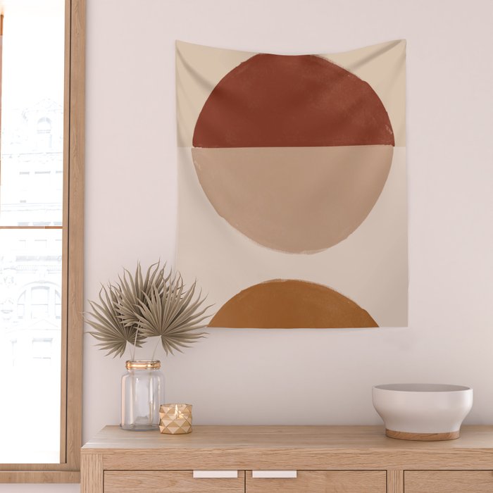 Abstract art, bohemian Wall Tapestry Gallery Image 2