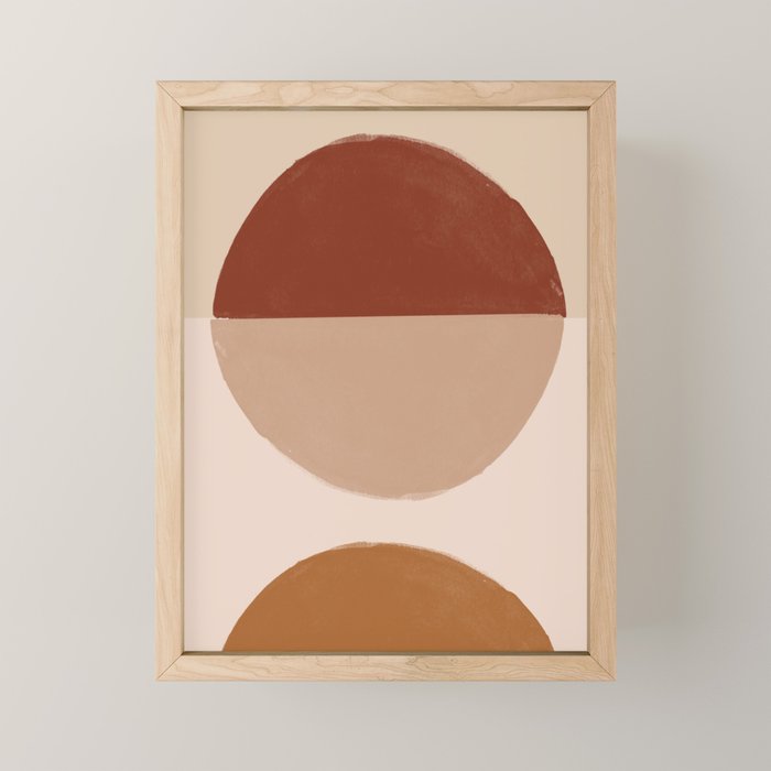 Abstract art, bohemian Mini Art Print Gallery Image 1