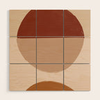 Abstract art, bohemian Wood Wall Art Gallery Image 1