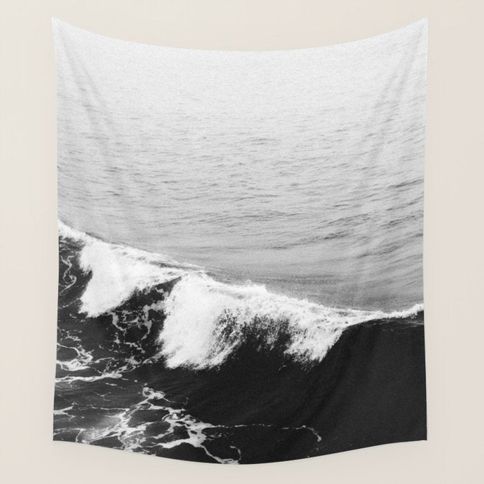 OCEAN WAVES Wall Tapestry Gallery Image 1