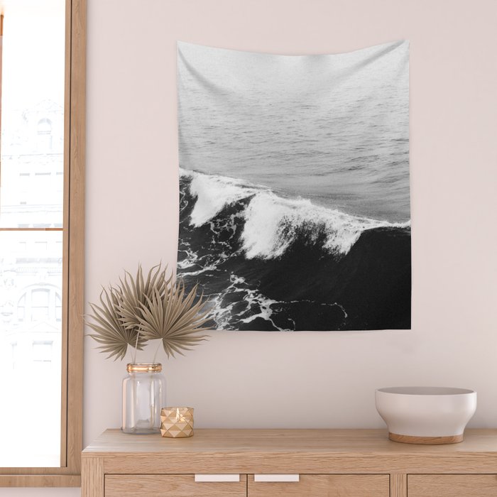 OCEAN WAVES Wall Tapestry Gallery Image 2