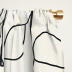 Minimalist Vines II Window Curtain Gallery Image 2
