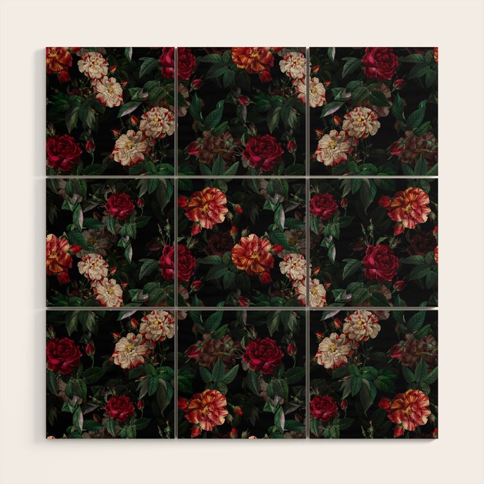 Rose Garden Wood Wall Art Gallery Image 1