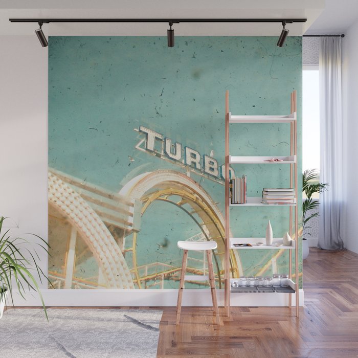 Roller Coaster Wall Mural Gallery Image 1