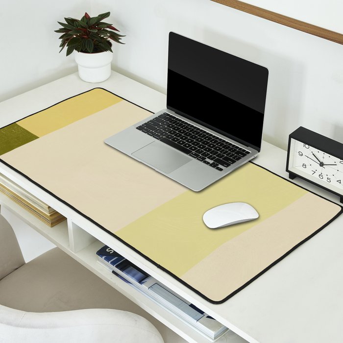 Overlay of colors minimal design 04 Desk Mat Gallery Image 2