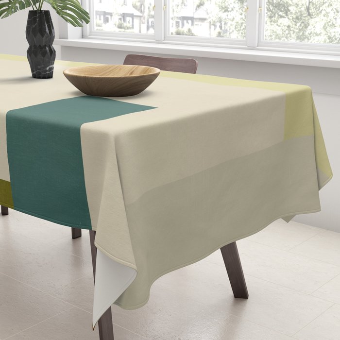 Overlay of colors minimal design 04 Tablecloth Gallery Image 3