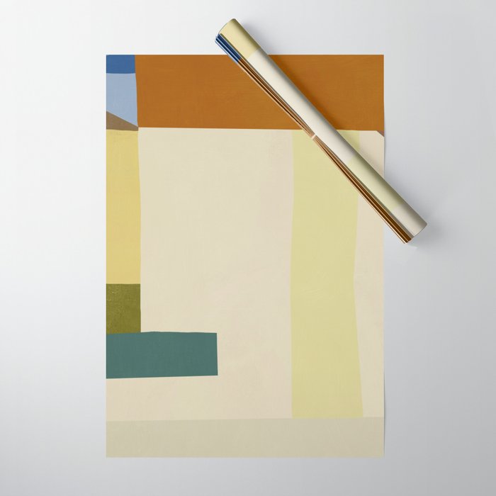 Overlay of colors minimal design 04 Wrapping Paper Gallery Image 1