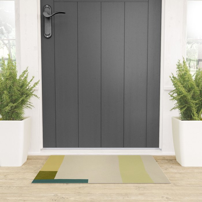 Overlay of colors minimal design 04 Welcome Mat Gallery Image 3
