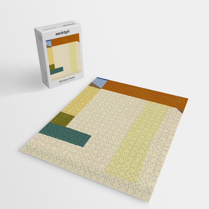 Overlay of colors minimal design 04 Jigsaw Puzzle Gallery Image 2