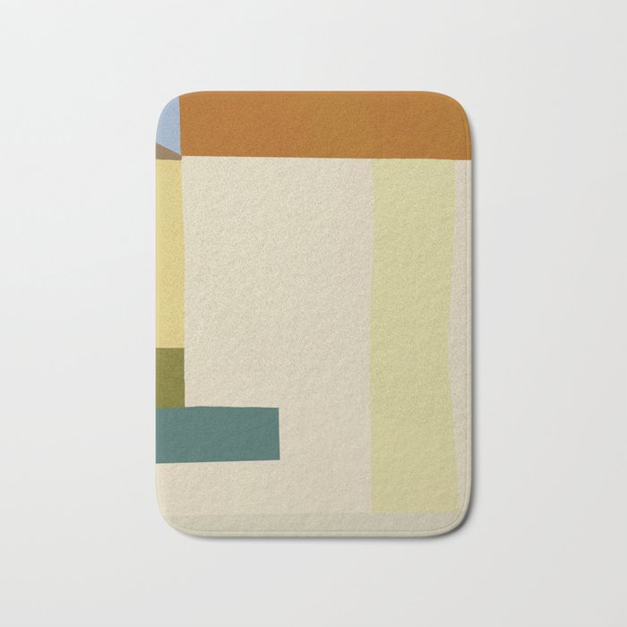 Overlay of colors minimal design 04 Bath Mat Gallery Image 1