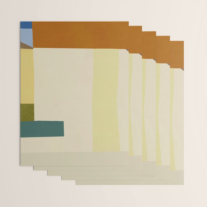 Overlay of colors minimal design 04 Wrapping Paper Gallery Image 3