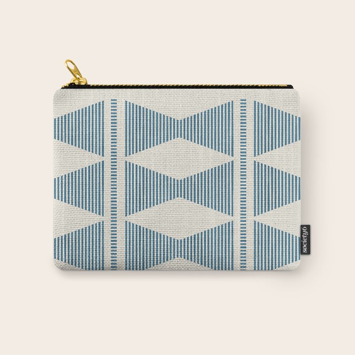 Southwestern Boho - Blue Carry All Pouch Gallery Image 1