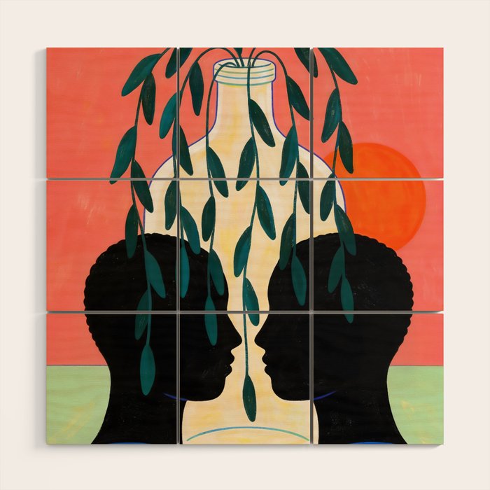 Unbottle Wood Wall Art Gallery Image 1