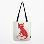 Alfred cat Tote Bag Gallery Image 2