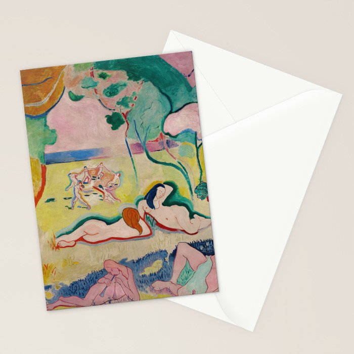 Henri Matisse - Le bonheur de vivre (The Joy of Life) Stationery Card Gallery Image 2