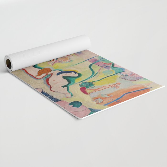 Henri Matisse - Le bonheur de vivre (The Joy of Life) Yoga Mat Gallery Image 2